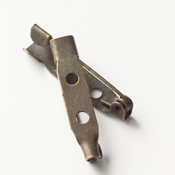 25MM BROOCH BACK